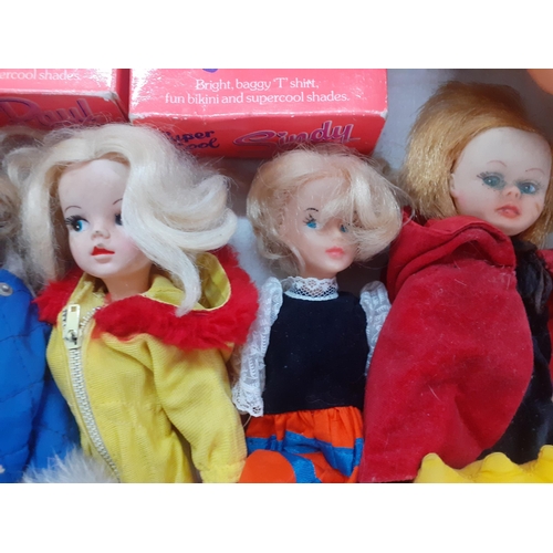 507 - A collection of vintage dolls A/F and toys to include a Made in Hong Kong' Sindy, Chinese Sindy and ... 