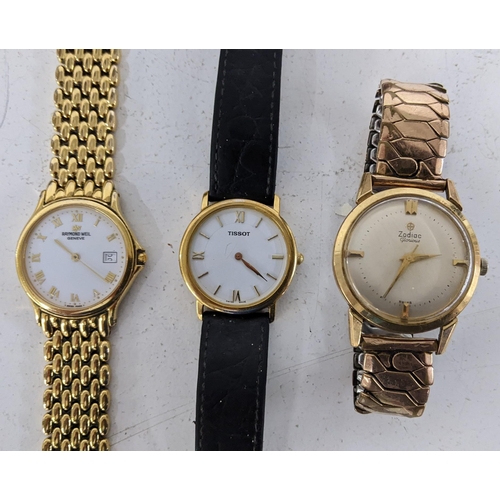 522 - Three gents watches to include a Zodiac Glorious, Tissot, and a Raymond Weil Location:CAB
If there i... 