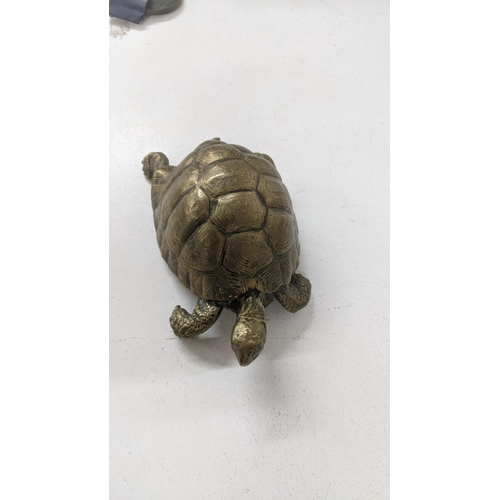 550 - An early 20th century Bergman style gilt metal of a tortoise
Location: A2B
If there is no condition ... 