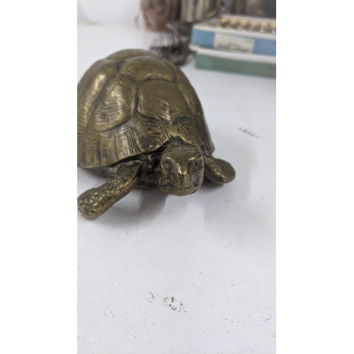 550 - An early 20th century Bergman style gilt metal of a tortoise
Location: A2B
If there is no condition ... 