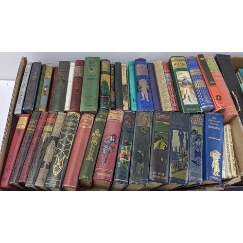 561 - A collection of various vintage children's books some fiction and some non fiction to include 'a Chr... 