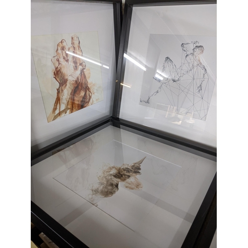 337 - A group of seven Ikea framed and glazed prints, Location: G
If there is no condition report shown, p... 