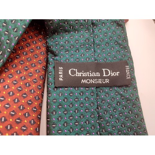 29 - Christian Dior-Ten 1980's/90's 'Monsieur' gents ties in branded boxes. Location: R2.2
If there is no... 