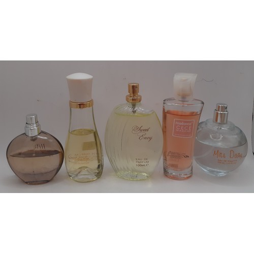 67 - A group of vintage partially filled perfume bottles and eau de toilettes to include 2 x Coty L'Aiman... 