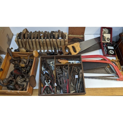 197 - Tools to include, braces, saws, pliers and others
Location:G
If there is no condition report shown, ... 