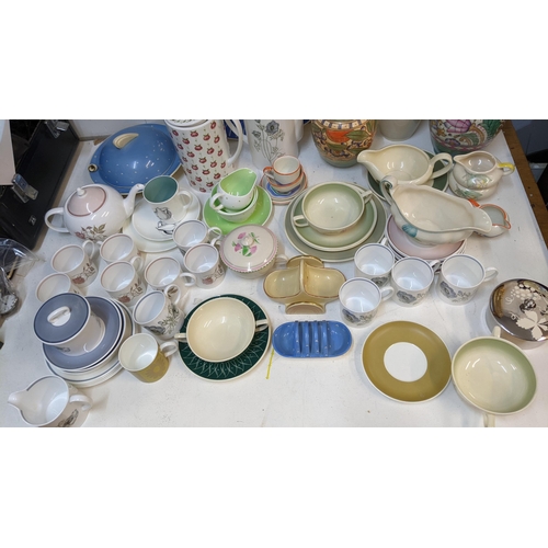 350 - Decorative collectable ceramics to include Susie Cooper tableware, Grays pottery, teaware Charlotte ... 