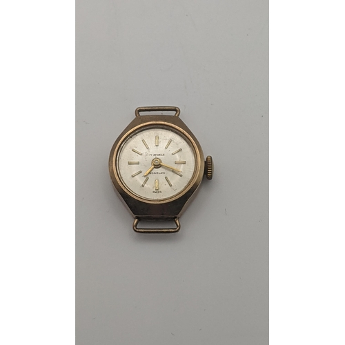 143 - A 9ct gold ladies manual wind wrist watch 6.2g
Location: CAB 7
If there is no condition report shown... 
