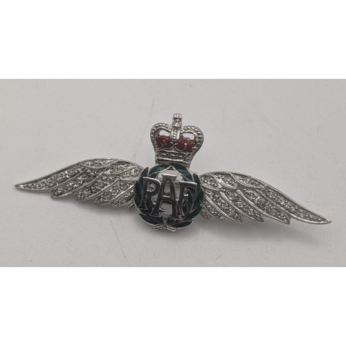169 - A platinum and diamond sweetheart brooch 4.2g Location: CAB 2
If there is no condition report shown,... 