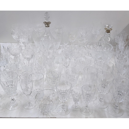 326 - Mixed glassware to include two decanters with silver collars
Location:LWM
If there is no condition r... 