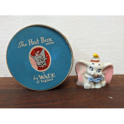 370 - Wade - The Hat Box series, six in total to include Peg, Dumbo, Scamp and others, all boxed Location:... 