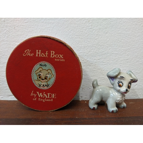 370 - Wade - The Hat Box series, six in total to include Peg, Dumbo, Scamp and others, all boxed Location:... 