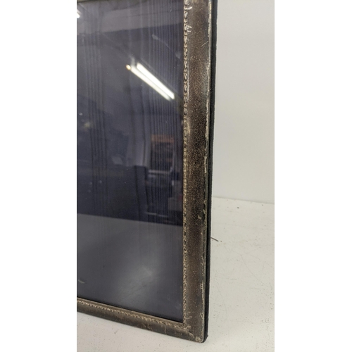 218 - A Carr's of Sheffield  ITD silver photograph frame, possibly retailed by Asprey London hallmarked sh... 