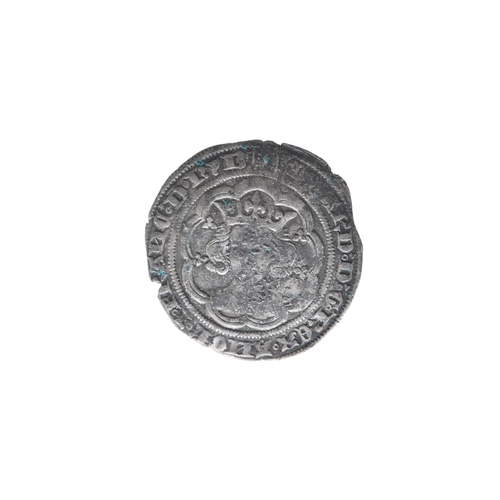 108 - England - Edward III (1327-1377), Silver Groat, Pre-treaty period (1351-1361), Crowned facing bust o... 