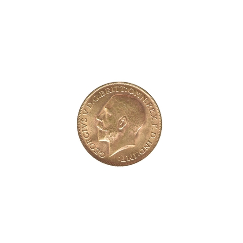 99 - United Kingdom - George V (1910-1936), 1912 Gold Sovereign, London Mint,