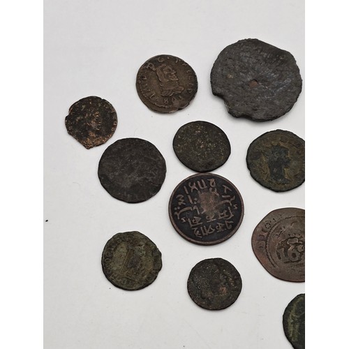 109 - Mixed Coins of Interest - to include a 1739 Admiral Vernon Medal, capture of Porto Bello, having no ... 