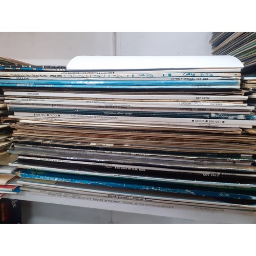 416 - A large quantity of mainly 1960's and 1970's records to include Buddy Holiday, Mamas and Papas, The ... 