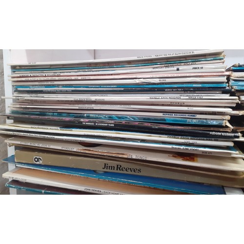 416 - A large quantity of mainly 1960's and 1970's records to include Buddy Holiday, Mamas and Papas, The ... 