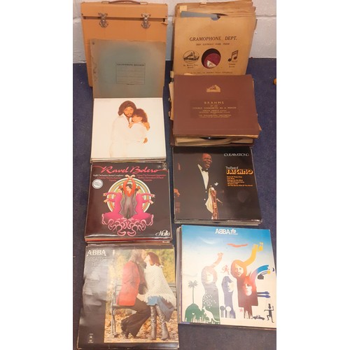 444 - A large quantity of gramophone, 1960's and 1970's Easy Listening and Classical records to include Hi... 