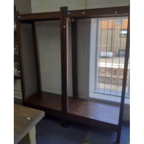 463 - A pair of Hudson Living mahogany stained hardwood clothes rails
Location:RWB
If there is no conditio... 