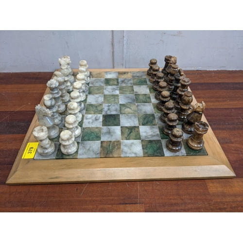 379 - An Italian hardstone chess set
Location: A4B
If there is no condition report shown, please request