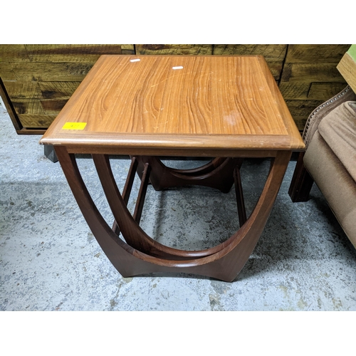 477 - A mid-century G Plan Astro nest of two tables Location:G
If there is no condition report shown, plea... 