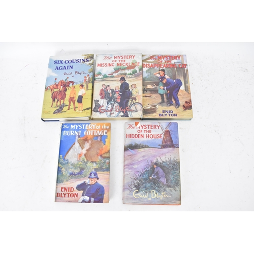 210 - Eleven Enid Blyton books to include 'The Mystery Of The Pantomime Cat' first edition, 'The Mystery O... 