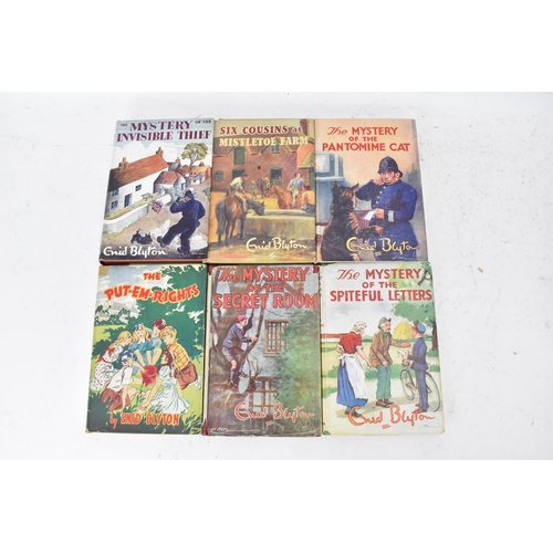 210 - Eleven Enid Blyton books to include 'The Mystery Of The Pantomime Cat' first edition, 'The Mystery O... 