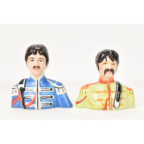 222 - Two Lorna Bailey limited edition porcelain Beatles busts of John Lennon and Paul McCartney, numbered... 