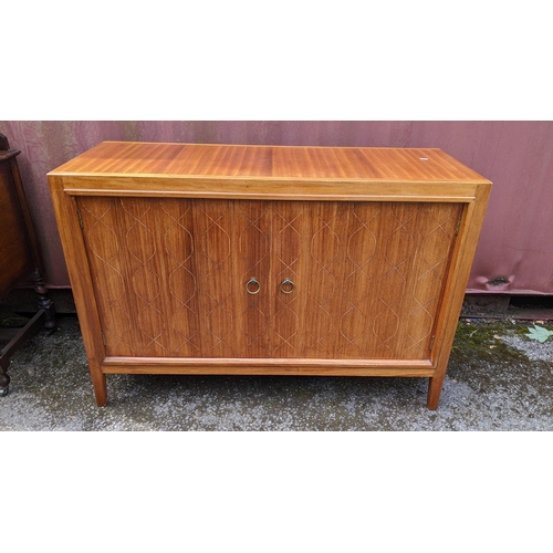 245 - A Gordon Russell 1950s double helix sideboard designed by David Booth and Judith Ledeboer having two... 