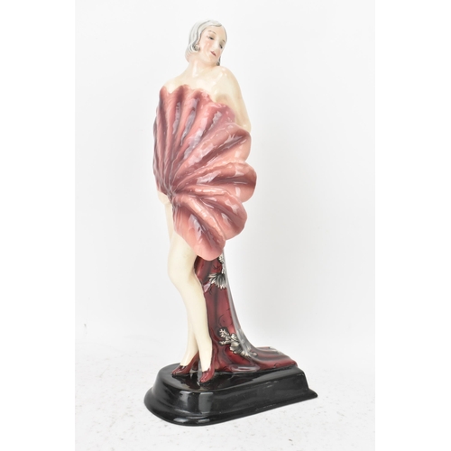 59 - Stefan Dakon (Austrian, 1904–1992) for Goldscheider - An Art Deco Ceramic Figure of a Nude Woman wit... 