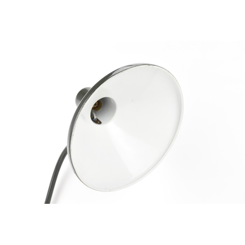 99 - A 1960s retro desklamp by the French company Jumo, model GS1, having a dark green enamelled shade, a... 