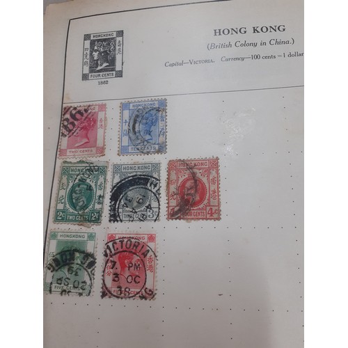 51 - Two vintage stamp albums and a small stock book and contents to include stamps from China, Germany, ... 