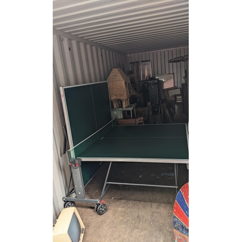 184 - A Kettler Topstar outdoor table tennis table, 275cm l x 153cm w
Location: BCon
If there is no condit... 