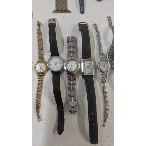 353 - A collection of ladies and gents wrist watches, some A/F to include examples from Sekonda, Casio, Em... 