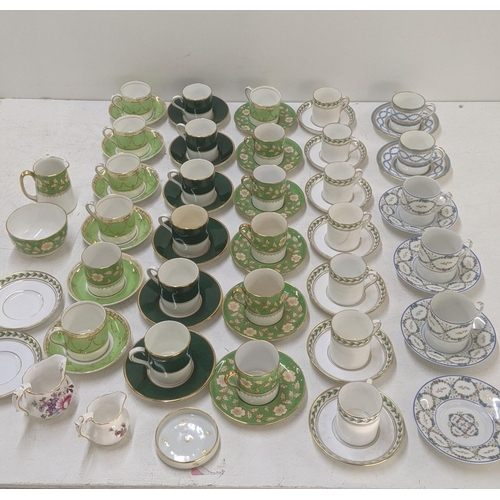 83 - A variety of coffee cans and saucers to include Minton, Limoges, Spode, Coalport and others, togethe... 