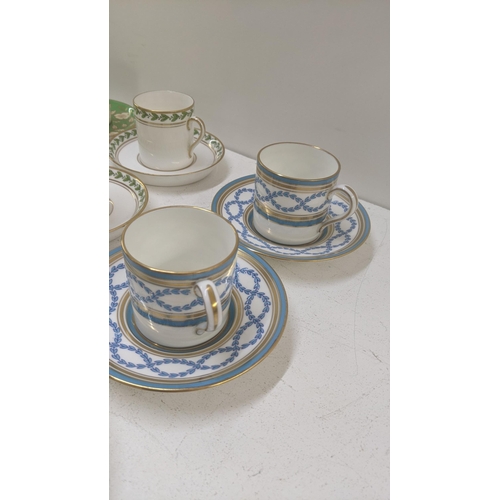 83 - A variety of coffee cans and saucers to include Minton, Limoges, Spode, Coalport and others, togethe... 