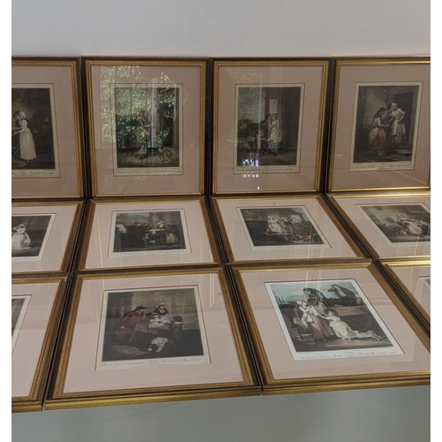 90 - A set of 13 framed and glazed Cries of London prints 29cm x 22cm Location:LWM
If there is no conditi... 