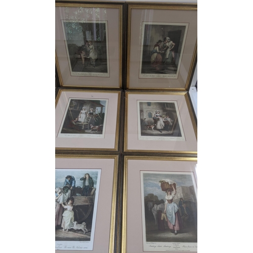 90 - A set of 13 framed and glazed Cries of London prints 29cm x 22cm Location:LWM
If there is no conditi... 