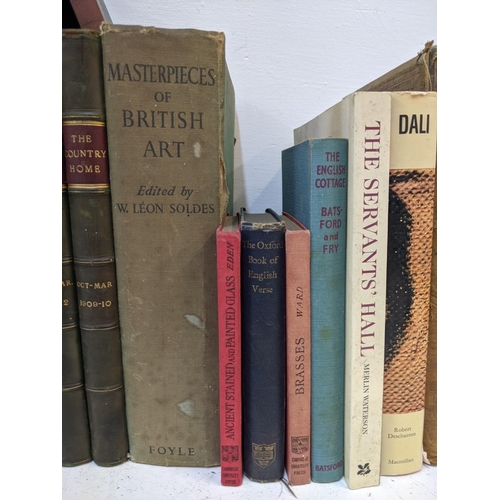 10 - Books to include The Country Home in seven volumes from 1909 - 1913, The Life & Letters of Sir John ... 