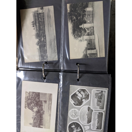 138 - A large collection of Edwardian and later postcards including five albums depicting scenes of Windso... 