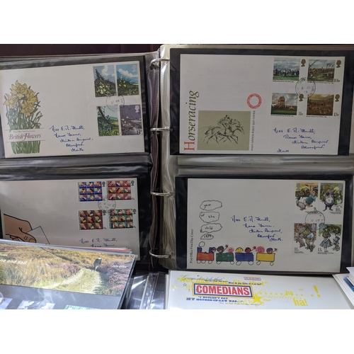 139 - A quantity of First Day covers circa 1960s-2000s, album of First Day coin covers containing four sil... 