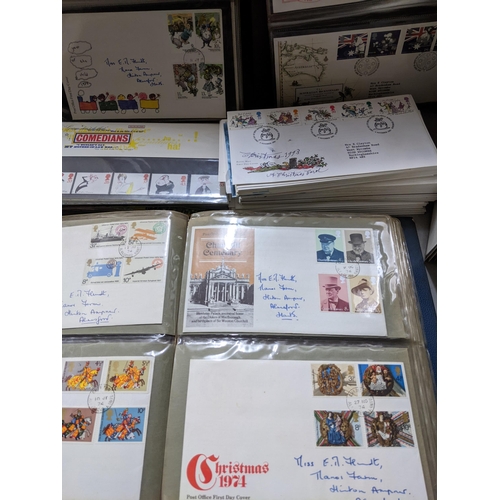 139 - A quantity of First Day covers circa 1960s-2000s, album of First Day coin covers containing four sil... 