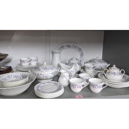 143 - A Wedgwood Angela part dinner service compromising 56pieces 
Location:G
If there is no condition rep... 