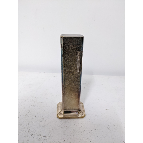 151 - A Dunhill Tallboy silver plated table lighter
Location:CAB1
If there is no condition report shown, p... 