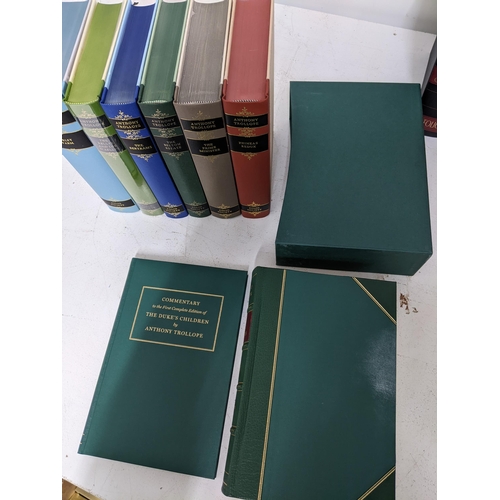 177 - Folio Society editions  - A collection of Anthony Trollope novels to include The Duke's children, a ... 