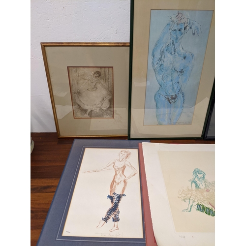 396 - Tom Merrifeld - three limited edition prints, an artists proof and another all signed in pencil
Loca... 