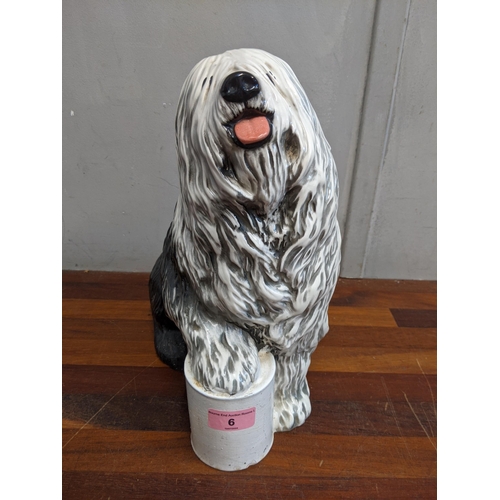 6 - A Beswick model of the Dulux dog Location:1.2
If there is no condition report shown, please request