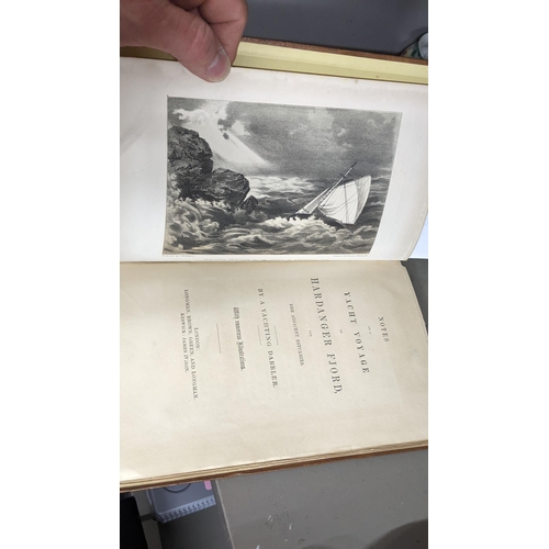 234 - Charles William Rothery - Notes on a Yacht Voyage to Hardanger Fjord and adjacent estuaries, pub. Lo... 