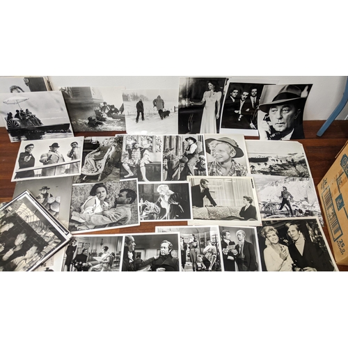 474 - Film related B&W publicity stills, approx 100, to include Terrance Stamp, Vncent Price, Clint Eastwo... 