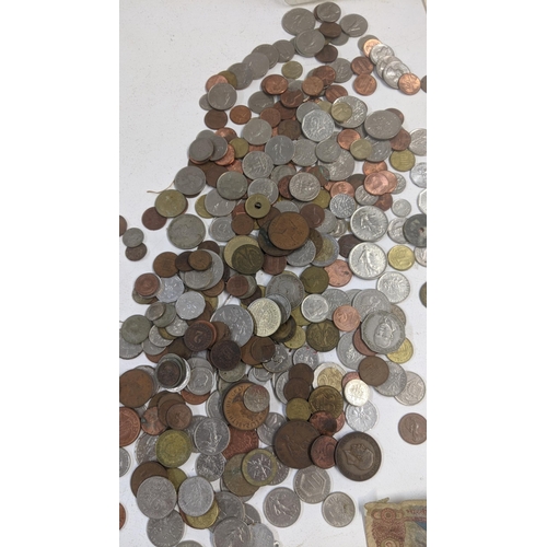 510 - Mixed British coinage and foreign coins together with American bank notes and others
Location:CAB
If... 